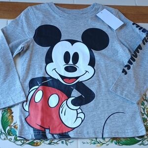 Classic Mickey Mouse Boys Long-sleeve Shirt